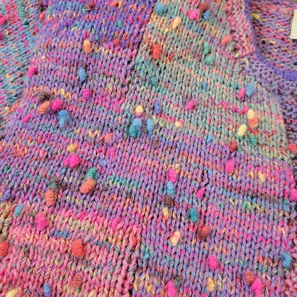 The Peruvian Connection Handmade Multicolor Sweate - Picture 5 of 10